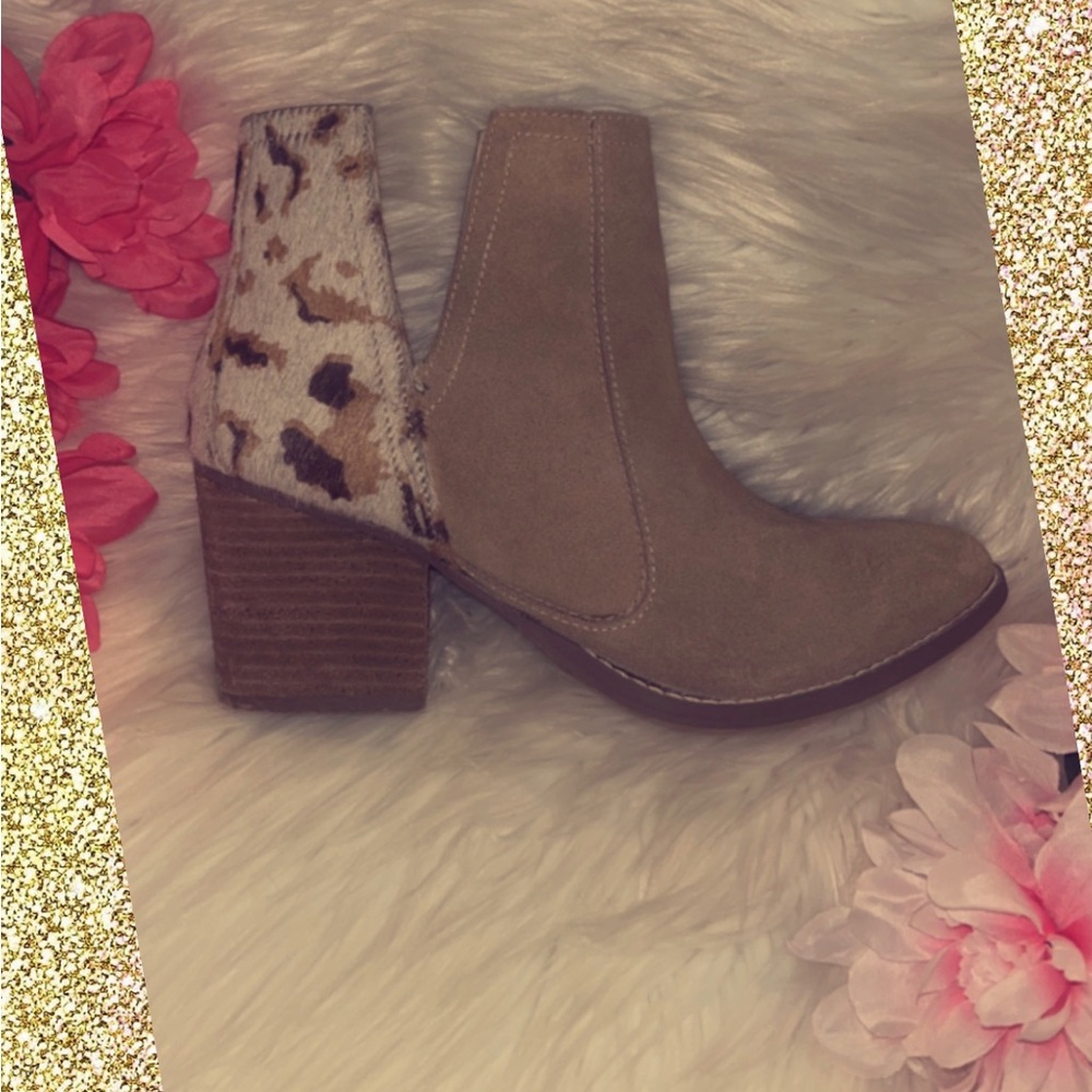 Real Cowhide Leather Boots
